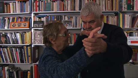 Un momento de "Bicicleta, cuchara, manzana"