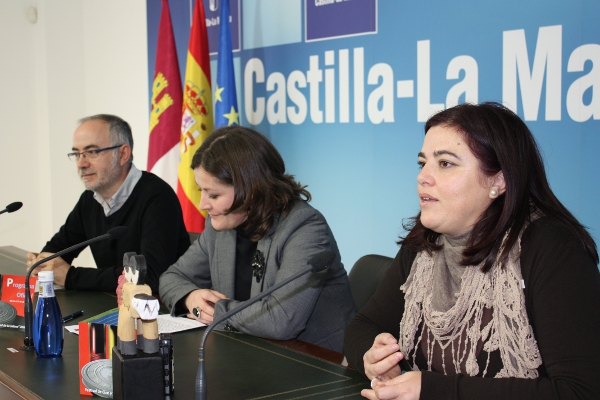 Paco Romero, Cristina Fernández y Jose Simón en la presentación del Festival en Ciudad Real