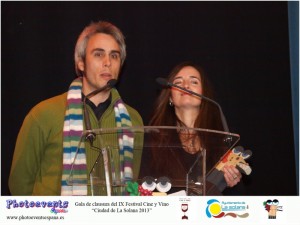 Moisés Romera y Marisa Crespo. Directores de "Un lugar mejor" , premio del público