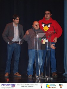Javier León, Mención Especial 2013 con Guasap, con Emilio Hidalgo y Jesús Flores