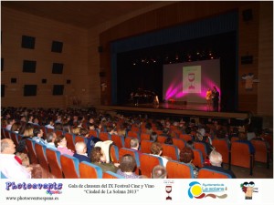 Vista del patio de butacas del Teatro Tomás Barrera durante la Gala